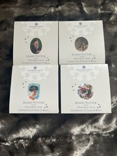 Royal Mint Silver Proof Set 4 50p Coins Harry Potter Dumbledore Hogwarts Express