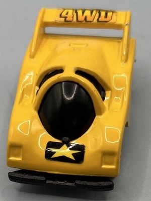 Turbo Racers Yellow Race Car Racing Unbranded
