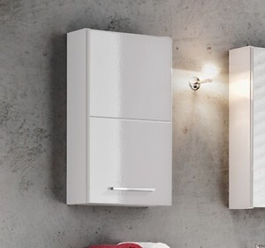 Modern White Gloss Bathroom Wall Hung Storage Cabinet Door Unit Soft Close Twist Modern White Gloss Bathroom Wall Hung, White Gloss Wall Cabinet Bathroom