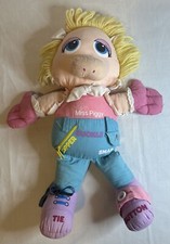 Vintage 1986 Baby Miss Piggy Learn And Play 17 Plush
