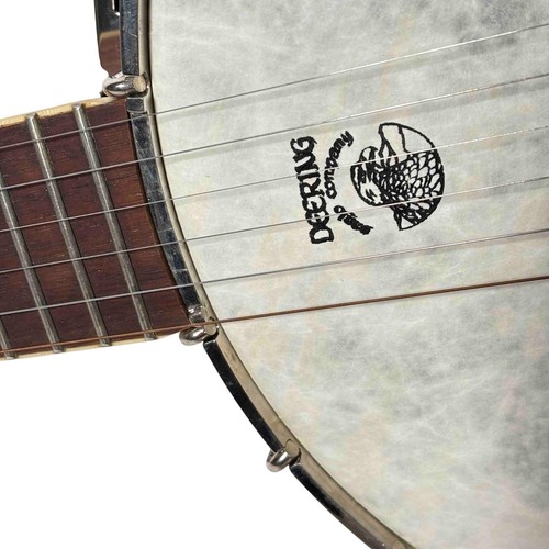 Deering Goodtime Company SIX-R 6-String 21-Fret Brown Acoustic Banjo - Picture 4 of 24