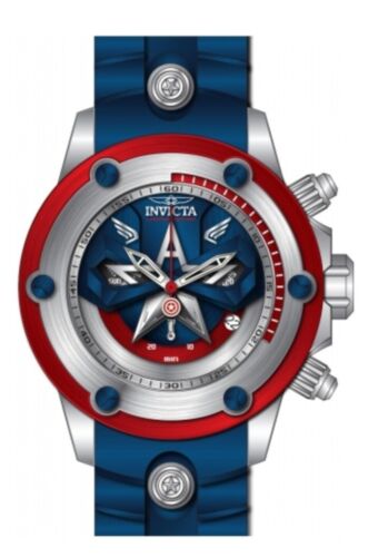 INVICTA 28420 MARVEL CAPT AMERICA *LE/3K* Herren 52mm Subaqua Armband Uhr - Bild 2 von 5
