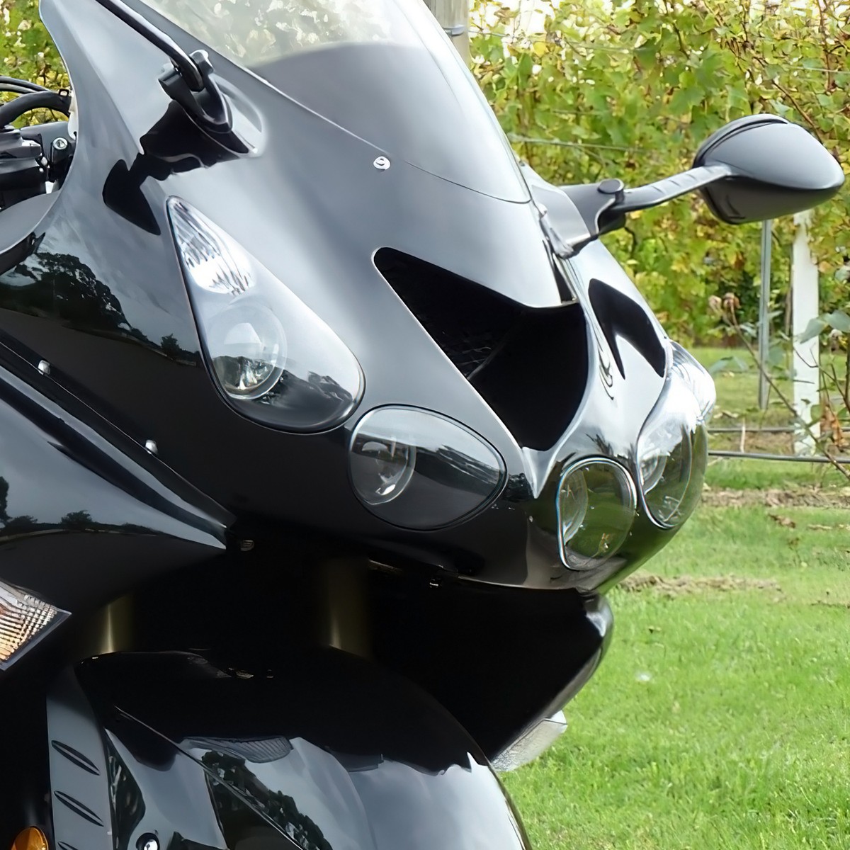 Headlight Head Lamp Assembly Fit For Kawasaki Ninja ZX14R ZX
