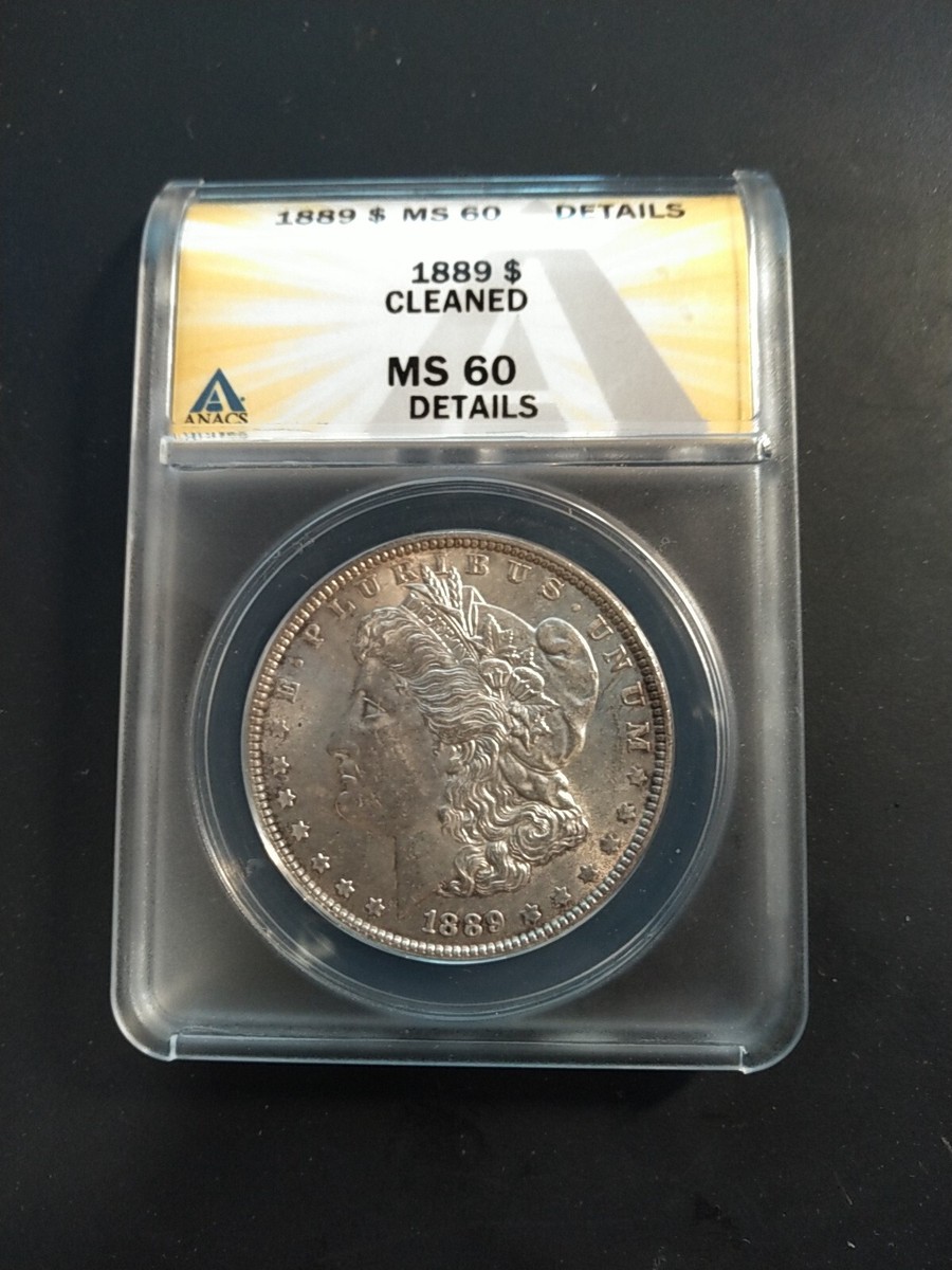 Chapado en Laton シルバ　Ms1d 1889 S $10 MS | Coin Explorer | NGC