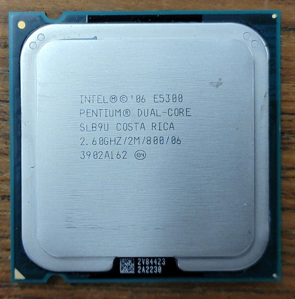 Intel Pentium Dual Core E5300 SLB9U GHz Socket 775 CPU