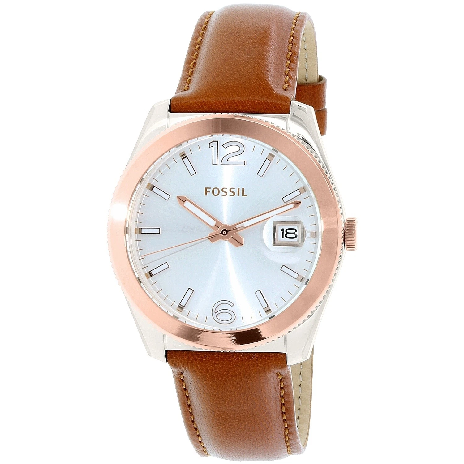 Fossil Boyfriend Leather Quartz Wristwatches