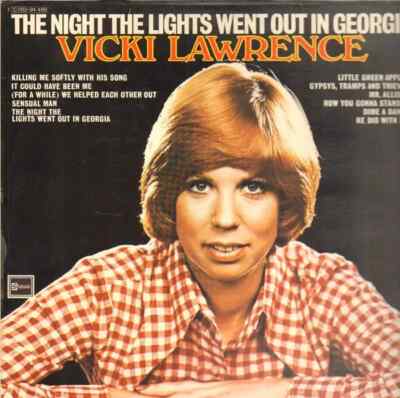 LP Vicki Lawrence The Night The Lights Went Out In Georgia NEAR MINT Statesid