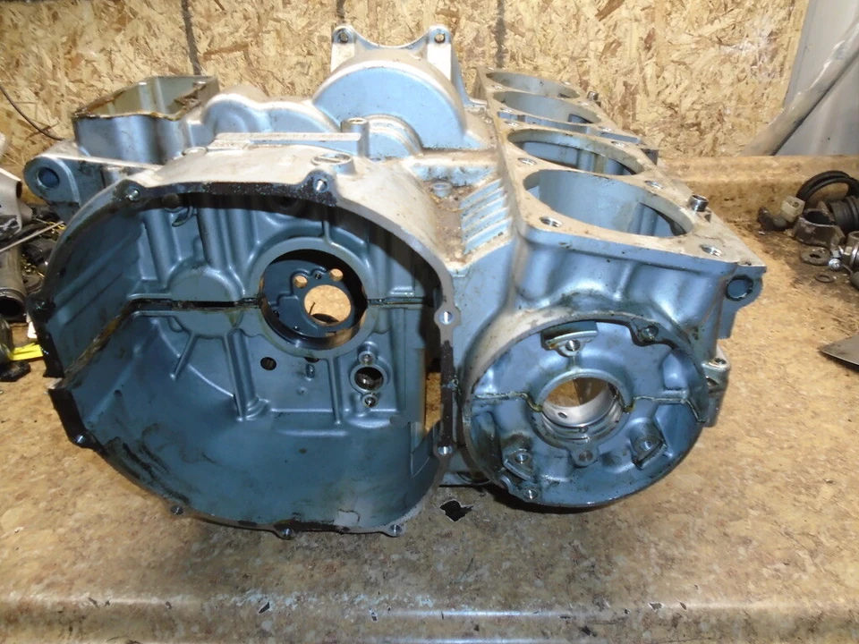 2002 Kawasaki Voyager ZG1200 ZG 1200 B XII Motor Manivela Caixa Bloco Motor - Imagem 3 de 4