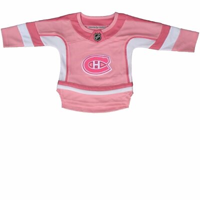 Outerstuff Infant Girls Montreal Canadiens Pink Fashion Jersey