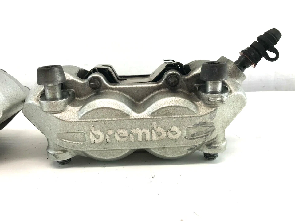 Brembo Front Brake Caliper Calipers Pads OEM 2011 10-12 Ducati 796 Hypermotard - Image 2 of 4
