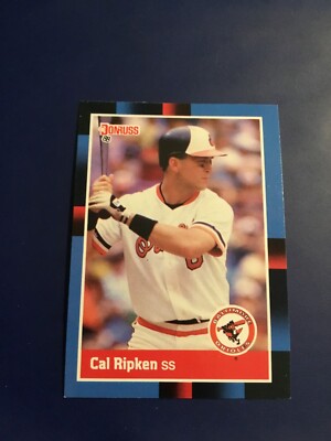 1988 Donruss # 171 CAL RIPKEN JR Baltimore Orioles Super Star Nice !