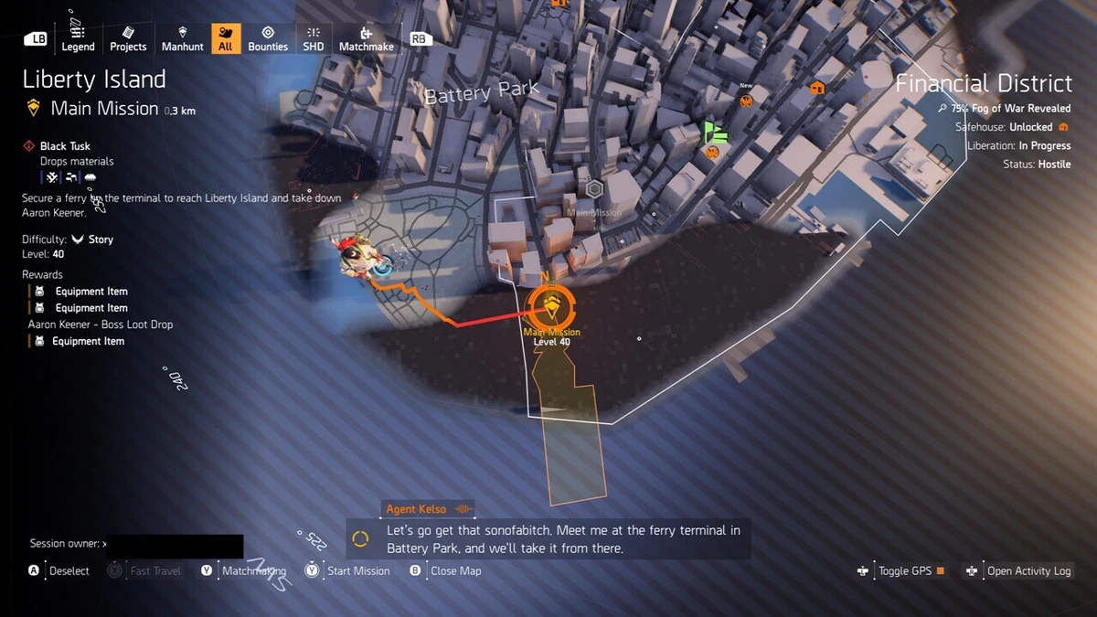 Division 2 Warlords of New York expansion recovery farming service