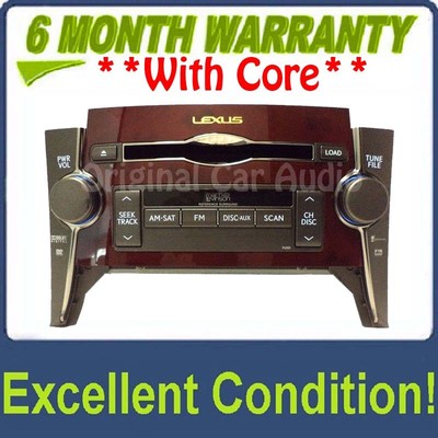 Lexus LS460 MARK LEVINSON Radio Stereo 6 Disc Changer CD Player P6501 Satellite - Picture 1 of 4
