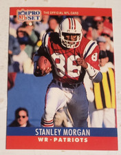 1990 NFL Pro Set #205 Stanley Morgan WR New England Patriots***40% OFF 2 or MORE
