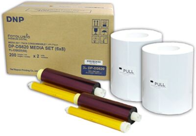 DNP Papier DM68620 2 Rollen je 200 St 15x20 für DS620