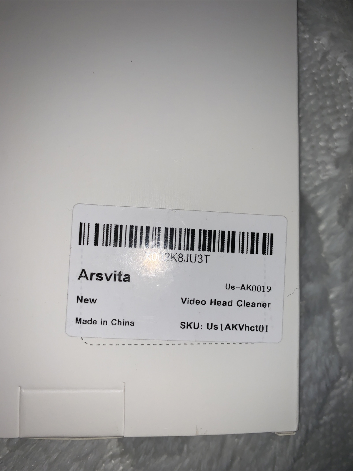 Arsvita VHS Video Head Cleaner for VHS/VCR Players eBay