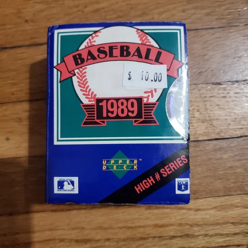 Upper Deck 1989 Baseball High # Series Cards - Factory Sealed Box MLB New VTG