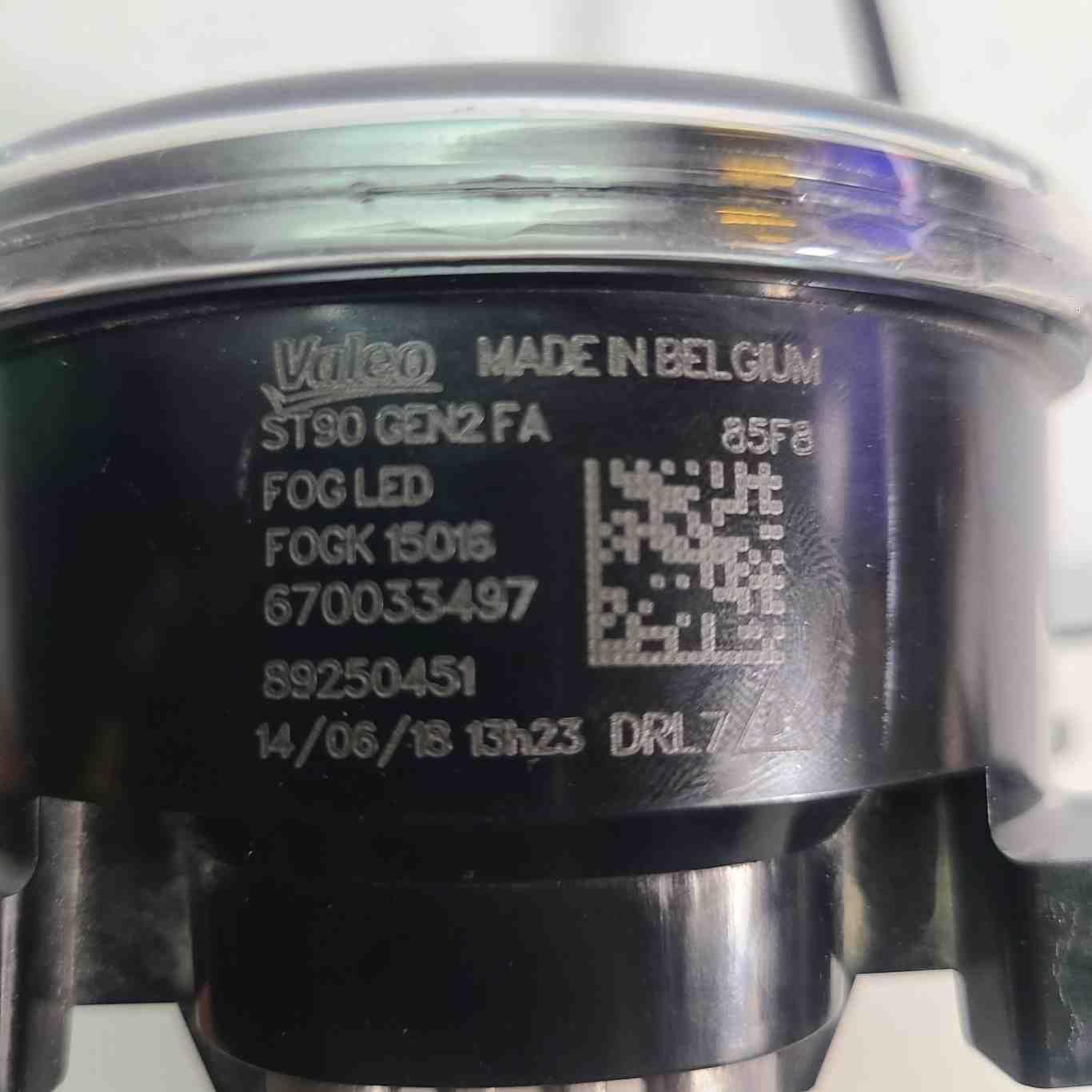 19 MASERATI LEVANTE Front Left Bumper Lamp OEM 670033497 