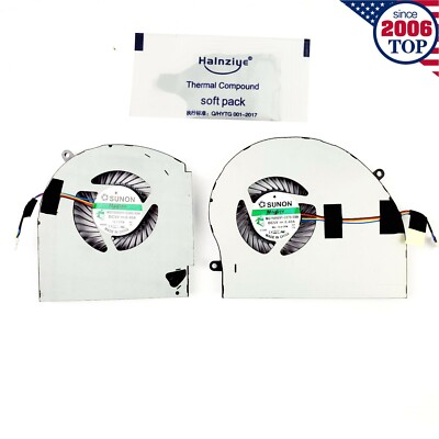 CPU GPU Cooling Fan For Dell Alienware 17 R4 R5 P31E ALW17C