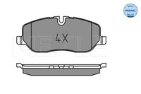 Meyle 025 241 9118 Brake Pad Set, Disc Brake For Land Rover
