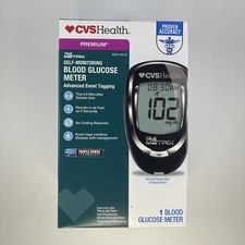 CVS Health True Metrix Premium Self-Monitoring Blood Glucose Meter Brand New!
