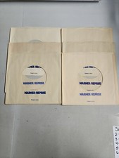 45 RPM 7" RECORD SLEEVES CO. SLEEVE 6 PACK SEE PHOTOS - Warner Reprise SLV119