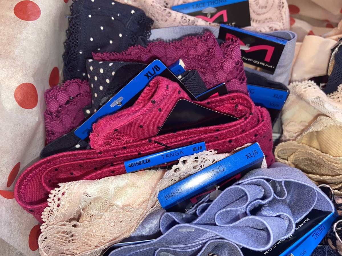 NEW! 24 PAIRS OF ASSORTED TOP BRAND PANTIES ! SIZE 8/ EXTRA LARGE