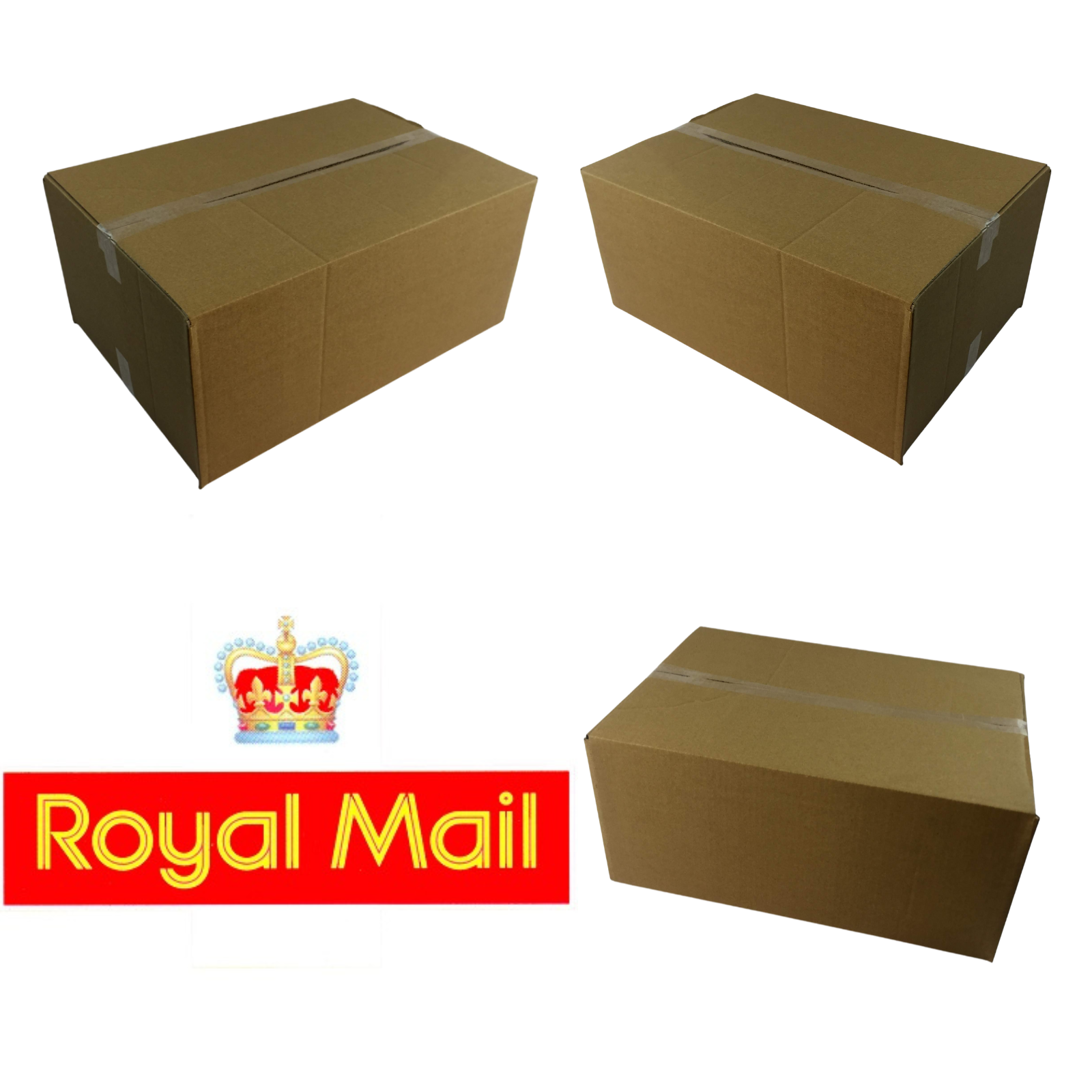 Maximum Size ROYAL MAIL SMALL PARCEL Cardboard Postal Boxes For Posting