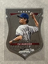 2015 Prizm Yu Darvish Diamond Marshals Die-Cut Insert #12 Rangers Padres