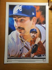 2022 Topps Game Within The Game Spencer Strider 10x14 2/99 SIGNED by Paul Jennis