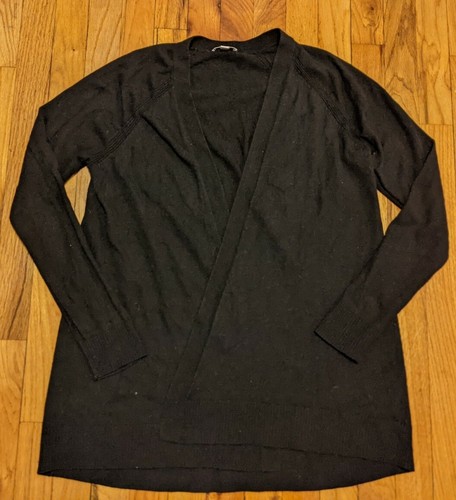 EUC Gap Maternity Black Wool Blend 