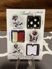 Woodson, Ramsey, Stingley, RC 08/10 Triple Legacy Patch, 2022 Flawless Coll. 