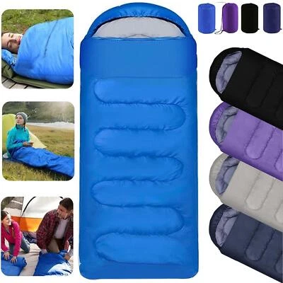 TRUE FACE 3 - 4 Jahreszeiten Schlafsack Outdoor Camping Reißverschluss rechteckig Umschlag Kinder Erwachsene