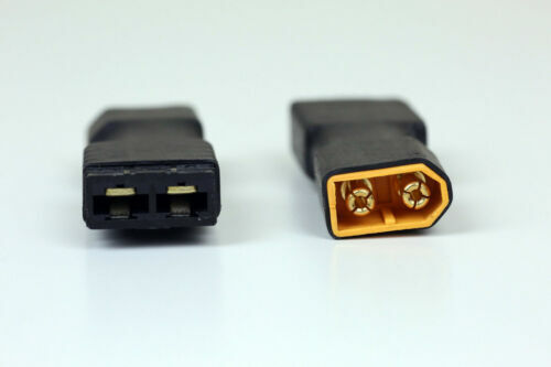 Pack of 2 fits Traxxas Connector to XT60 Adapter High Current - Picture 2 of 2