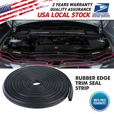 U-Shape Car Door Edge Trim Guard Molding Rubber Seal Strip Scratch Protector New