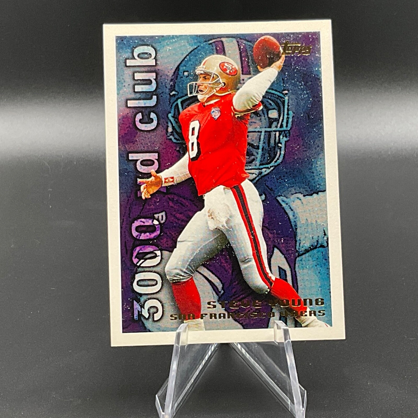 1995 Topps 3000 Yard Club # 33 Steve Young San Francisco 49ers