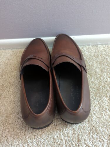 Harrys of London Men's Brown Penny Loafers. Size 11.5 (44.5 EU) - Picture 2 of 8