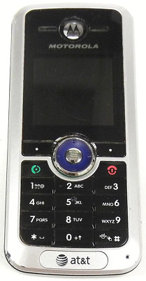 Motorola C series C168i / C168 I - Silver and Black ( AT&T ) Cellular Phone