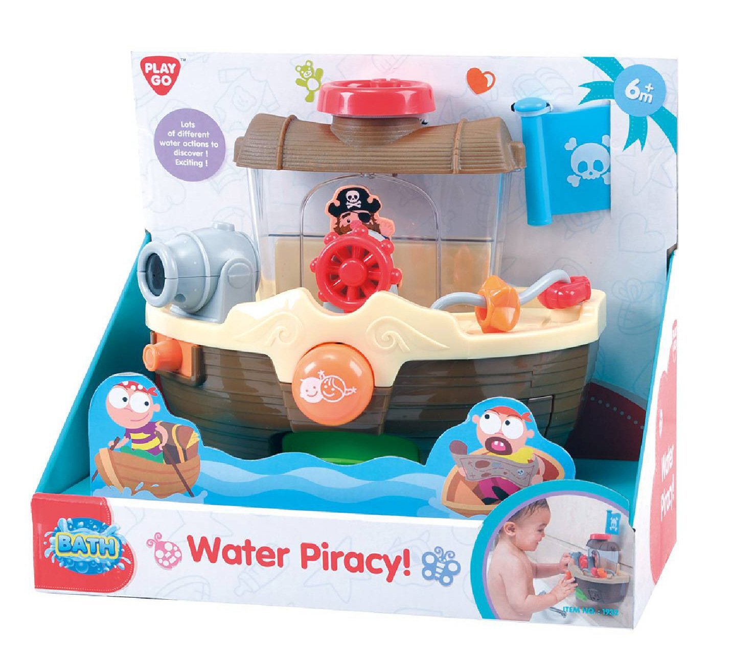 Playgo Bath Toy Water Piracy 1932