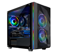 Skytech Chronos Mini PC With SPECTRE 75hz Gaming Monitor.