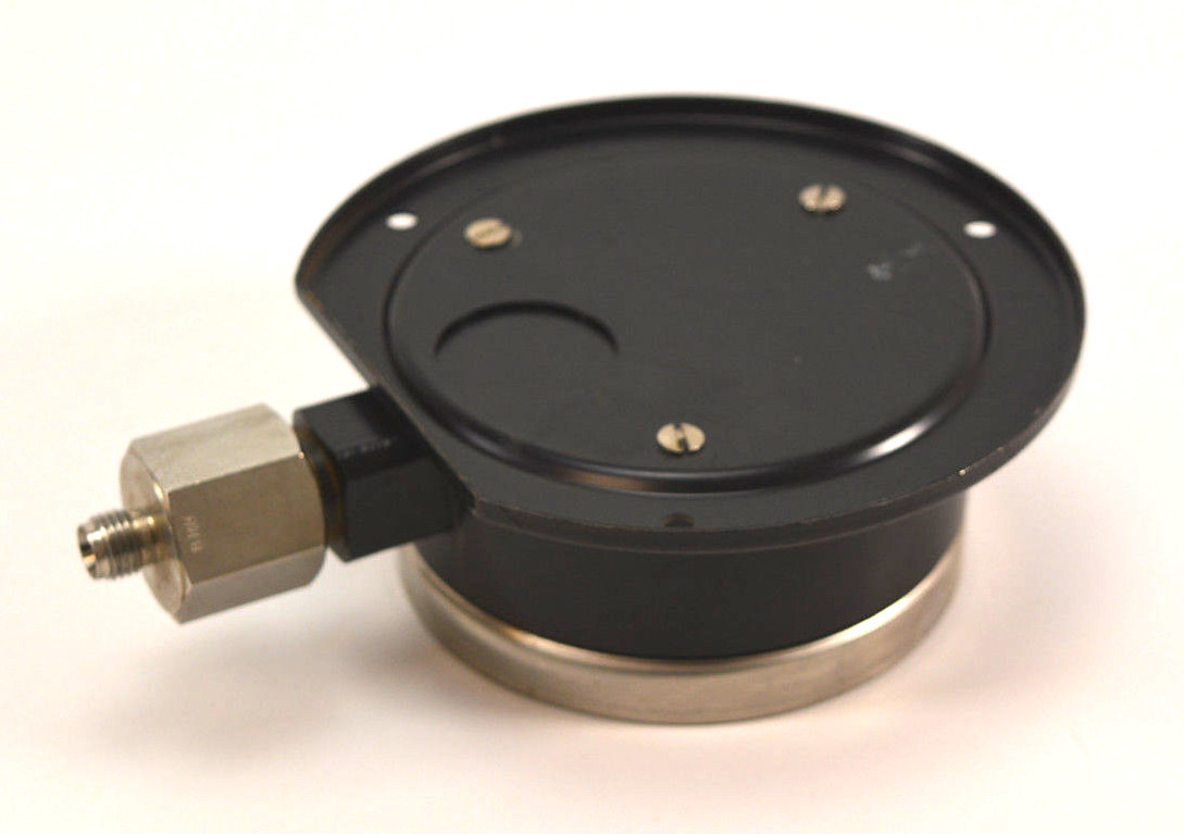 econosto Manometer 0 bis 600 bar Ø 100mm 1/2" senkrecht Glycerin