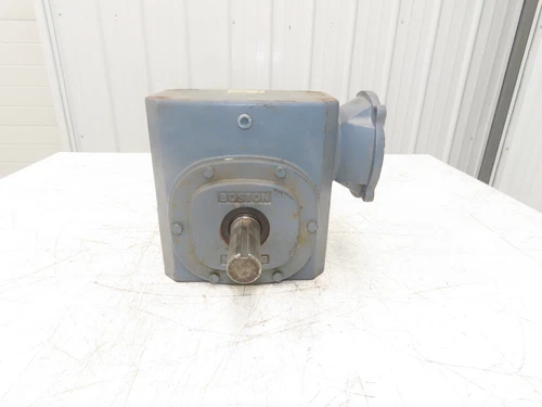 Boston Gear F732-40-B7-G Gearbox 40:1 Reducer 2Hp 44rpm LH 140TC *Broken Flange*
