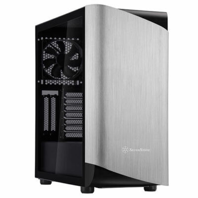 Silverstone SST-SEA1SB-G (Silver/Black, Tempered Glass) SETA A1 ATX Mid Tower