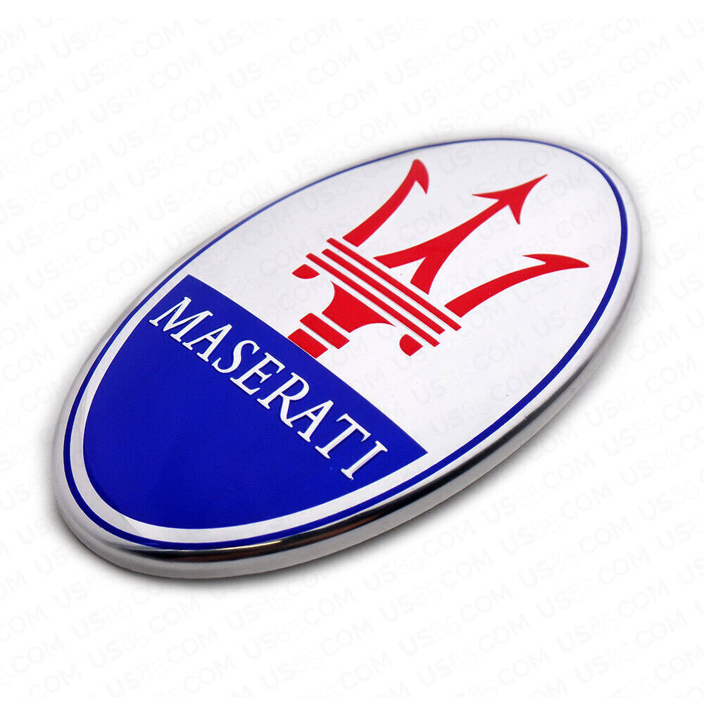 Maserati Ghibli Quattroporte Granturismo Sport Front Bumper Emblem Badge