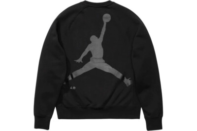 Nike Air Jordan X Fragment Black Sweatshirt Mens Size Large Da2989