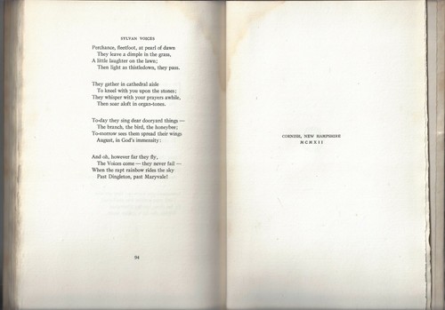 Sylvia by Adeline Adams 1912 privately published handmade papers Cornish NH - Picture 10 of 12