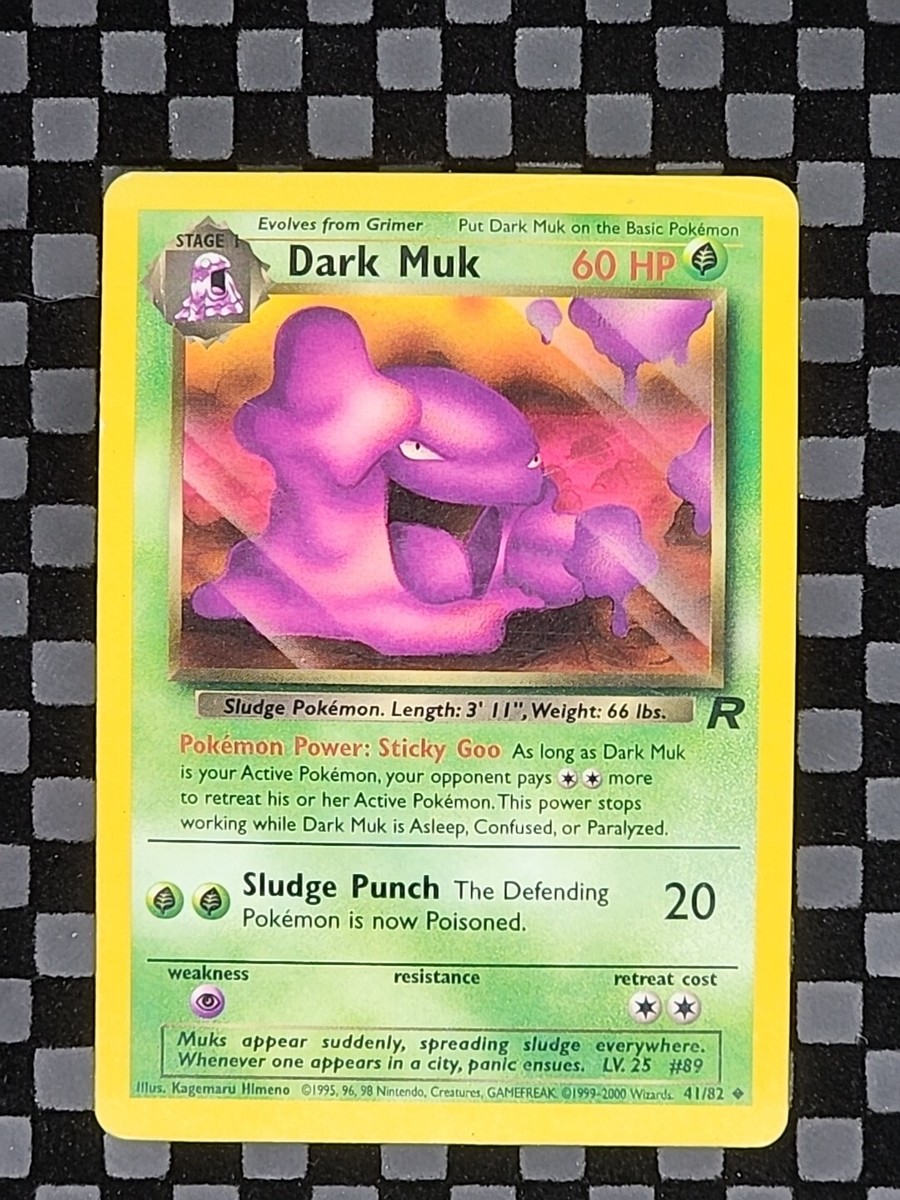 dark muk pokemon card value - 089/165 - Pokemon 151 - Reverse Foil your opponent pays 2 more to retreat his or her Active Pokemon Dark Muk - 16/109 (Reverse