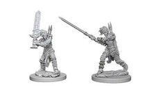 D D Wizkids Minis Wave 6 Female Human Barbarian 2