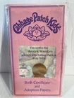 Vintage Cabbage Patch Kids Birth Certificate Adoption Papers for Girl-You Choose