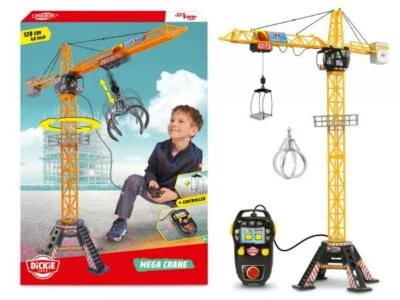 Dickie Baustelle Kran mit Steuerung Go Real / Construction Mega Crane 203462412 - Bild 1 von 3